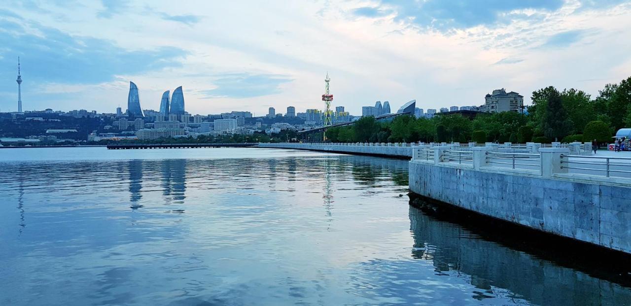 Central Baku Luxury Apartment On Nizami Street Bagian luar foto